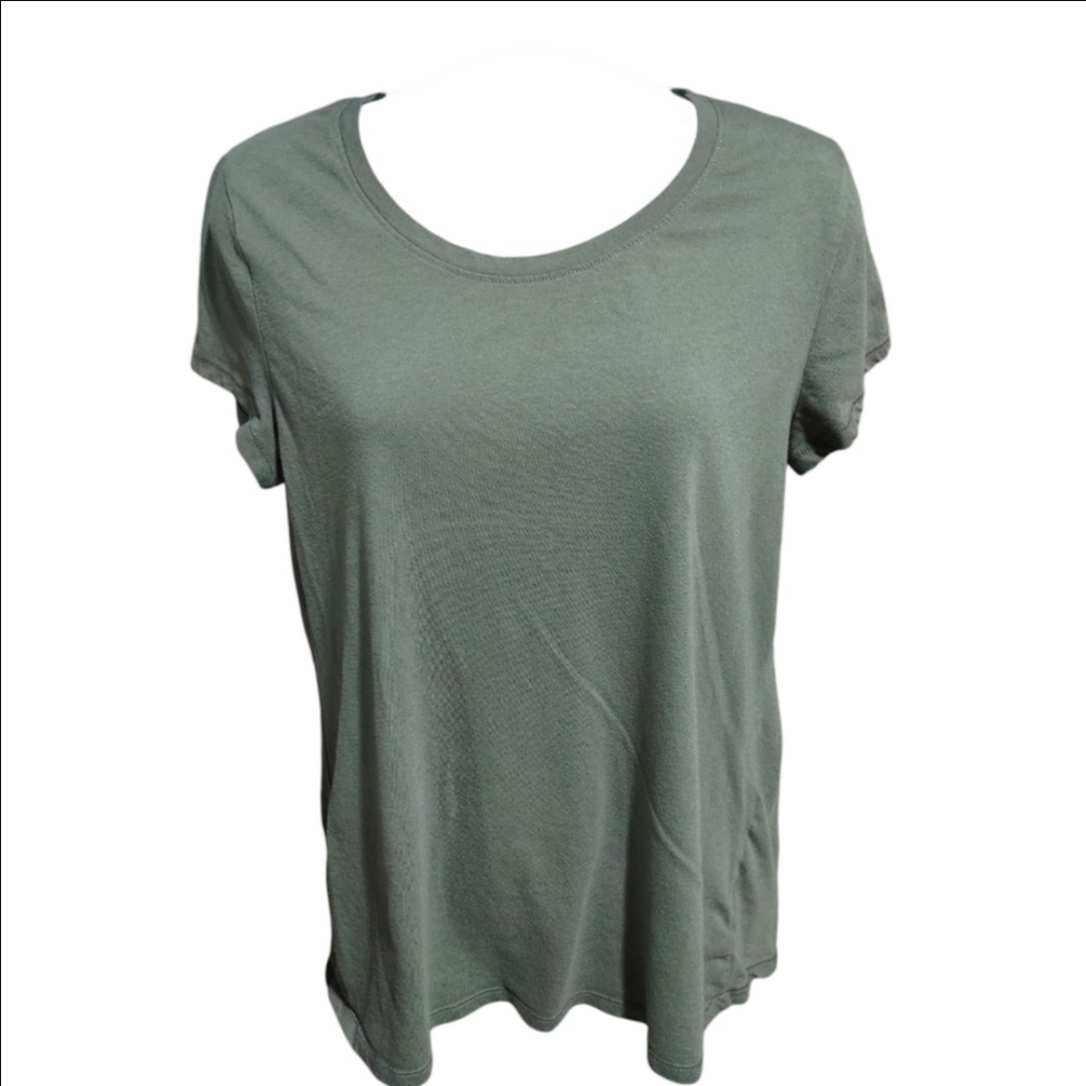 No Boundaries Olive Green Crew Neck T Shirt Extra Large